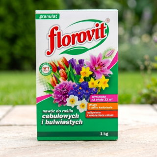 Nawóz do roślin cebulowych i bulwiastych - długie i obfite kwitnienie - Florovit - 1 kg