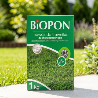 Nawóz do trawników przeciw chwastom - Biopon - 3 kg