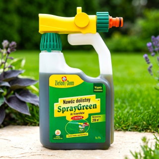 Nawóz dolistny do trawników z mchem - gotowa do użycia konewka - Zielony Dom - 950 ml