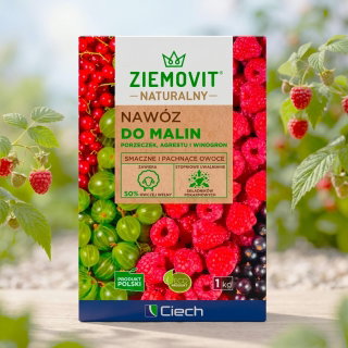 Nawóz granulowany do malin, porzeczki, agrestu i winogron - Ziemovit - 5 kg