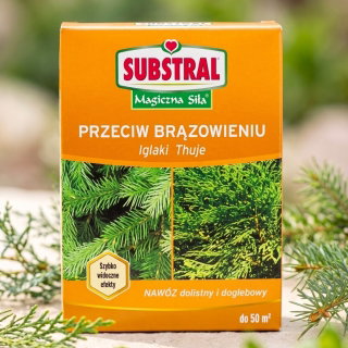 Nawóz interwencyjny przeciwko brązowieniu igieł - Substral - 1 kg