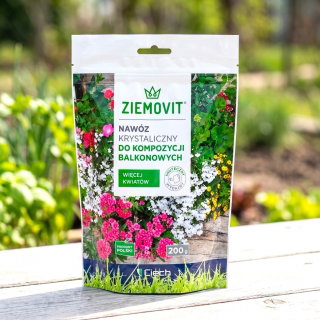 Nawóz krystaliczny do kompozycji balkonowych - Ziemovit - 200 g