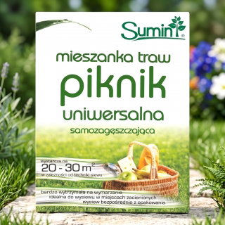 Piknik - trawa uniwersalna - samozagęszczająca - Sumin - 0,5 kg