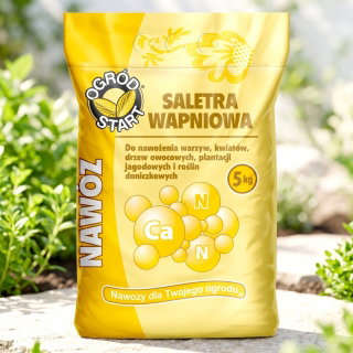 Saletra wapniowa - nawóz azotowo-wapniowy do ogrodu - 20 kg