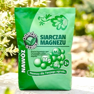 Siarczan magnezu - rozpuszczalny nawóz do ogrodu - 2 kg