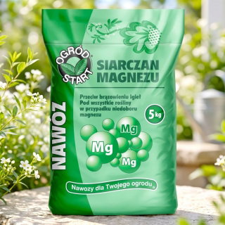 Siarczan magnezu - nawóz rozpuszczalny do ogrodu - 5 kg