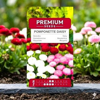 Stokrotka pomponette - 690 nasion