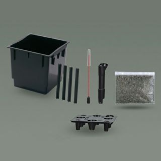 Wkład do wysokiej doniczki kwadratowej 16 cm - Prosperplast