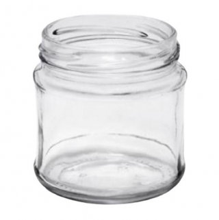 Słoiki zakręcane szklane, słoje - fi 66 - 200 ml z białymi zakrętkami - 120 szt.
