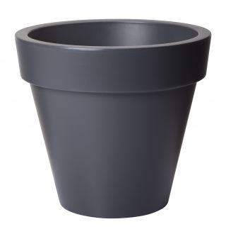 Osłonka okrągła Ibiza - 30 cm - antracyt