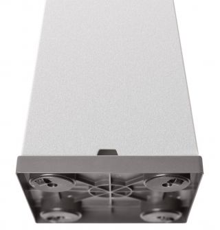 Platforma kwadratowa na kółkach pod doniczki Mobile Platform Square - 29 cm - antracyt