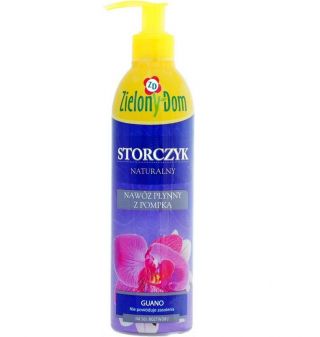 Nawóz do storczyków w butelce z pompką  - Zielony Dom - 300 ml