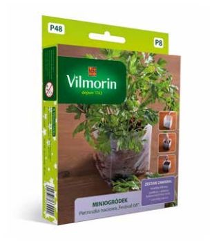 Miniogródek - Pietruszka naciowa - mini zestaw do uprawy w domu - 3000 nasion