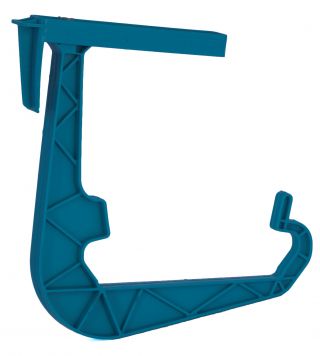 Zestaw balkonowy Lotos - turkusowy - 60 cm