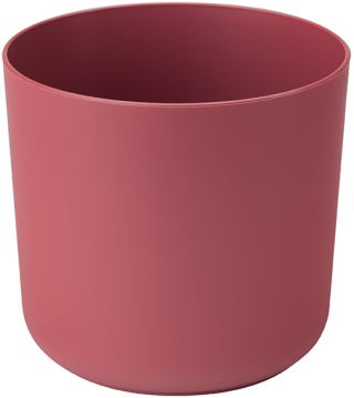 Osłonka okrągła Aruba - 13 cm - marsala