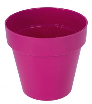 Osłonka okrągła Ibiza - 16 cm - jagodowa