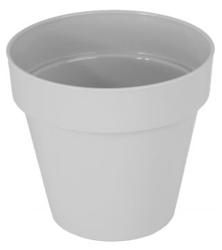 Osłonka okrągła Ibiza - 14 cm - biała