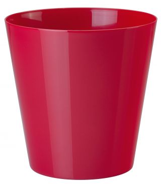 Osłonka okrągła Vulcano - 11 cm - wiśniowa