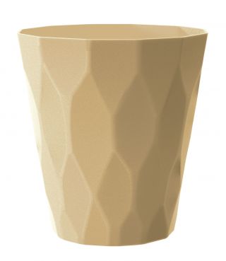 Osłonka okrągła Rocka - 17 cm - kawa z mlekiem