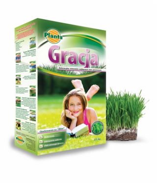 Gracja - mieszanka traw gazonowych o podwyższonych walorach estetycznych - Planta - 0,5 kg