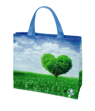 Torba na zakupy - 34 x 36 x 22 cm - drzewo