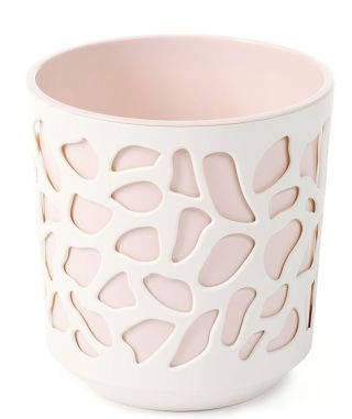 Osłonka dwukolorowa Duet - 25,5 cm - kremowy / jasny beżowy