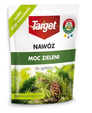 Nawóz do drzewek i krzewów iglastych - Moc Zieleni - Target - 150 g