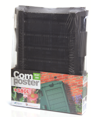 Compogreen - Czarny Kompostownik 380 litrów - Prosperplast