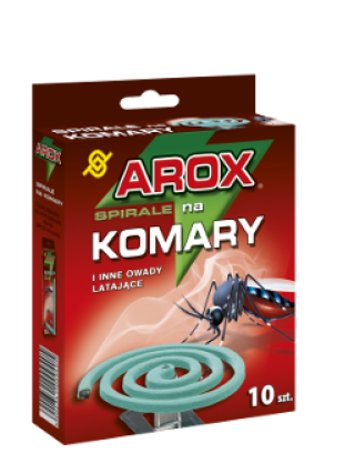 Spirale na komary i inne owady latające - 10 sztuk