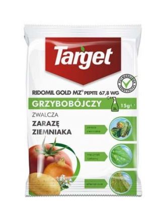 Ridomil Gold MZ Pepite 67,8 WG - zwalcza zarazę ziemniaka - Target - 100 g