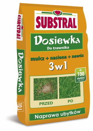 Dosiewka do trawnika - wystarcza na 100 ubytków - Substral - 10 litrów