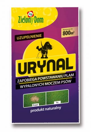 Urynal - Ochrona trawnika przed psim moczem - Saszetka z uzupełnieniem