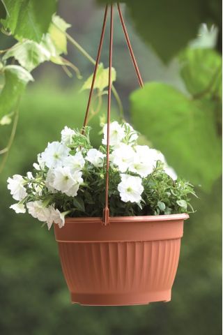 Wisząca doniczka Terra średnica 26 cm - Terakota