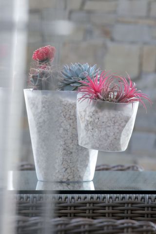Osłonka okrągła Rocka - 14 cm - przeźroczysta