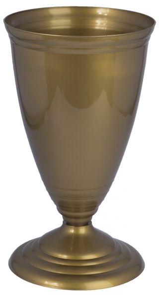 Flakon niski Polo - złoty