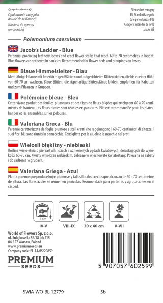 Wielosił błękitny - niebieski