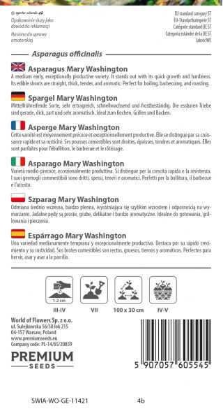 Szparag - Mary Washington