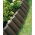 Wysoka palisada ogrodowa 2,1 m - brązowa - Prosperplast