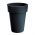 Okrągła doniczka Lofly Slim antracyt - lekka i wysoka - 20 cm - Prosperplast