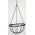 Lakierowany czarny łańcuch do koszy wiszących 35 cm