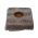 GrowBlock - pęczniejąca eko-doniczka - 100 x 100 mm - 10 sztuk