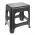 Taboret plastikowy - Maxi - grafitowy