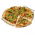 Okrągły kamień do pizzy z uchwytem i nożykiem - 33 cm
