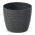 Osłonka okrągła Magnolia Jersey - 16 cm - antracyt