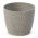 Osłonka okrągła Magnolia Jersey - 19 cm - beżowy taupe