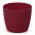 Osłonka okrągła Magnolia Jersey - 14 cm - bordowa