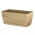 Podłużna doniczka z podstawką Coubi 24 x 12 cm - Ziołówka - Kawa z mlekiem - Prosperplast