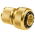 Szybkozłącze mosiężne, przelot BRASS - 3/4" - CELLFAST