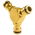 Łącznik mosiężny, trójnik BRASS - 1/2" - 3/4" - CELLFAST