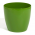 Doniczka okrągła Coubi Duo - 15 cm - Oliwkowa